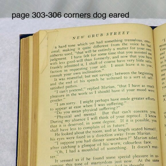 VTG Book "New Grub Street" by George Gissing - Picture 13 of 14